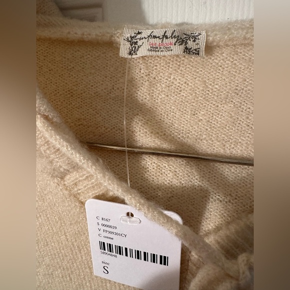 FREE PEOPLE x REVOLVE S Intimately 2pc Silent Mode Crop Hoodie Short SET Wool - Picture 8 of 16